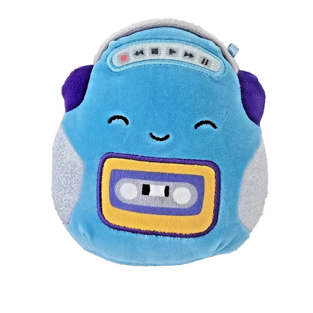 Squishmallows Adrian Cassette Player 5" Tech Squad Plush Kellytoy Toy
